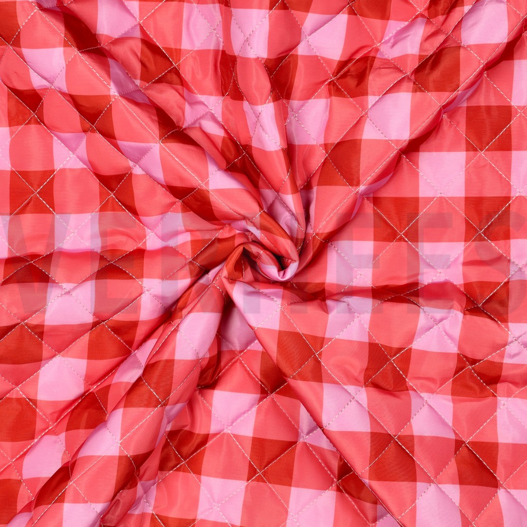 STEPPED CHECKS PINK #7