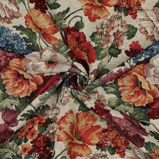 GOBELIN FLEURS BEIGE #7