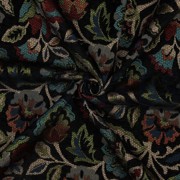 GOBELIN CHENILLE BLUMEN SCHWARZ (thumbnail) #3