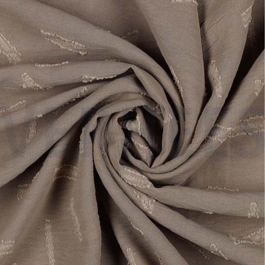 DOBBY JACQUARD STREPEN ZAND #7