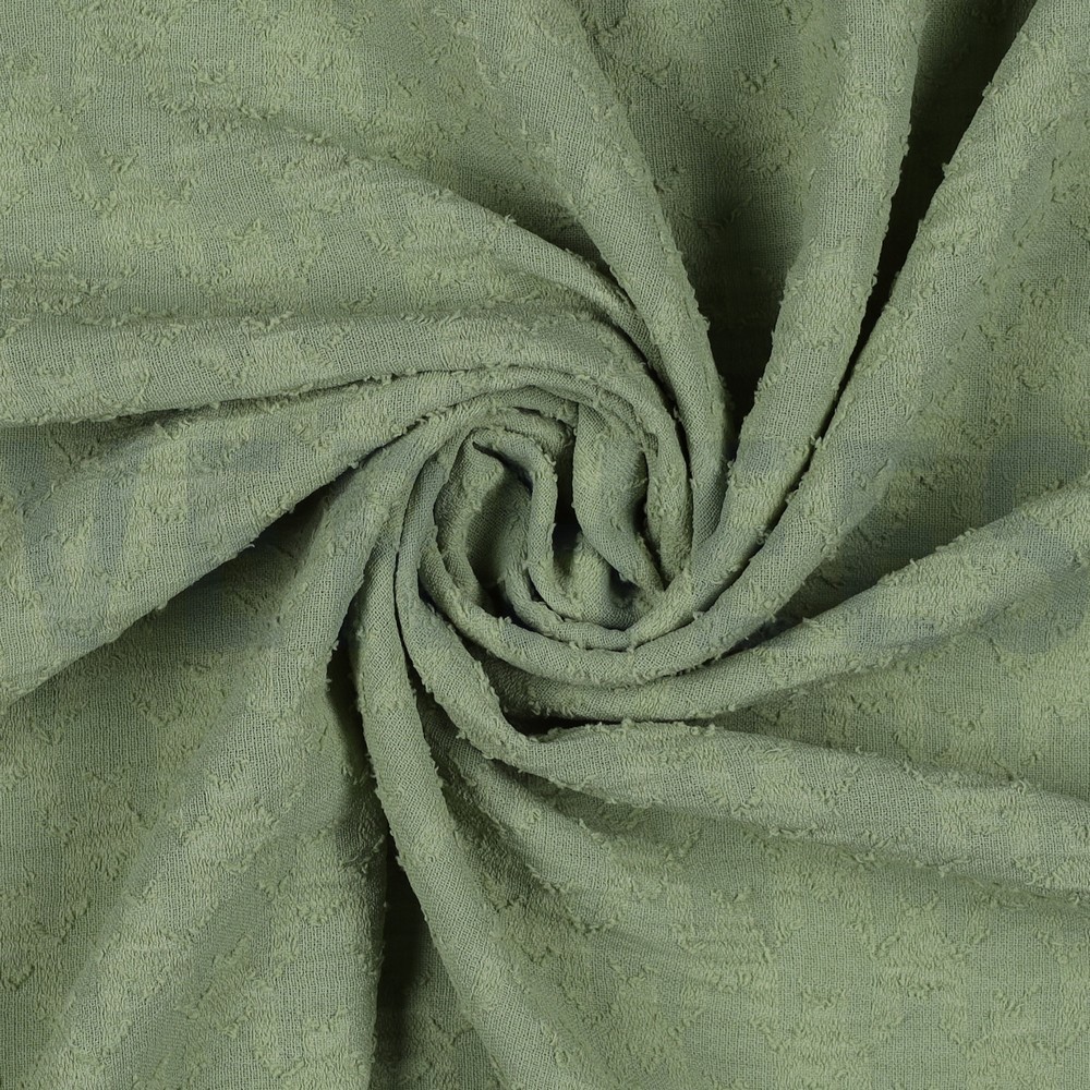 DOBBY JACQUARD GRAPHIQUE SAUGE #7