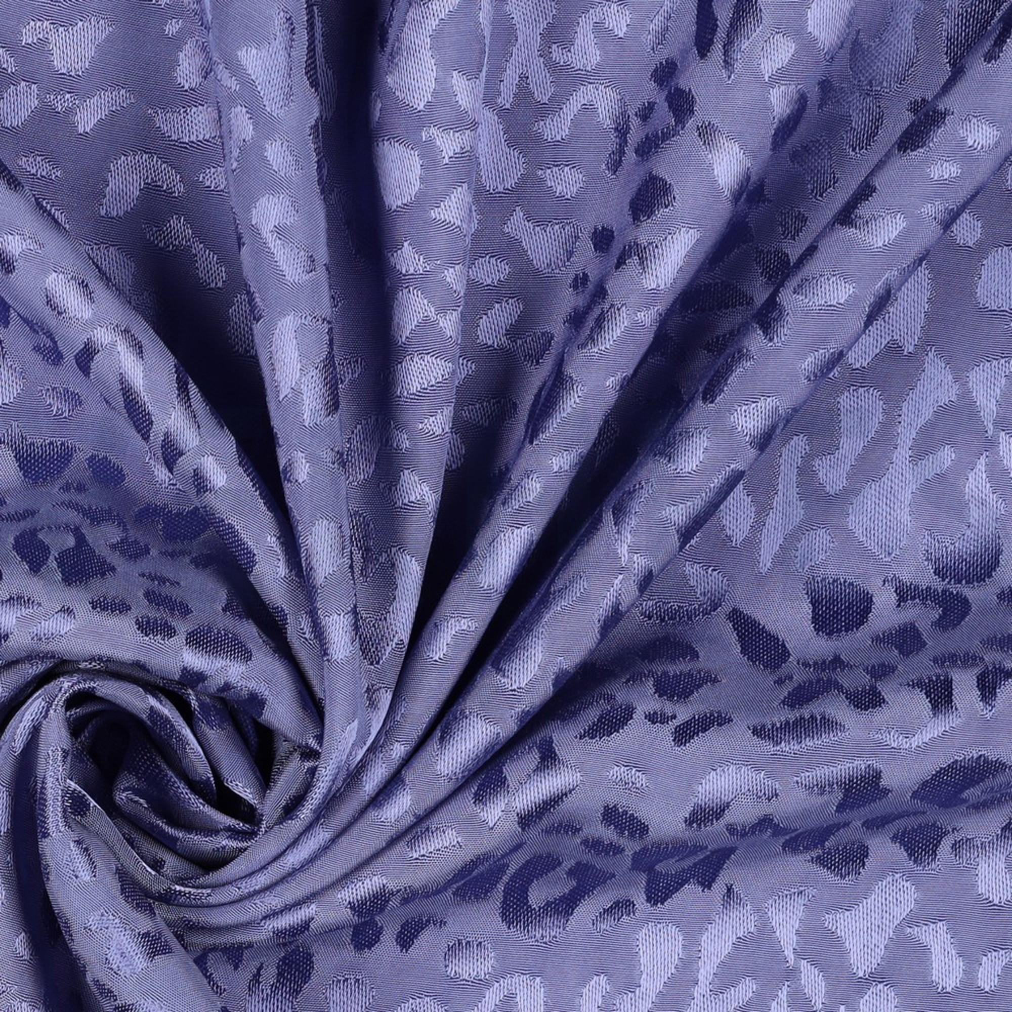 VISCOSE JACQUARD ANIMAL SKIN LAVENDER (high resolution) #3