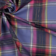 KATOEN GARENGEVERFD RUITEN LUREX PAARS (thumbnail) #3