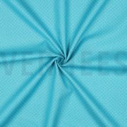 POPLIN PETIT DOTS TURQUOISE (thumbnail) #3