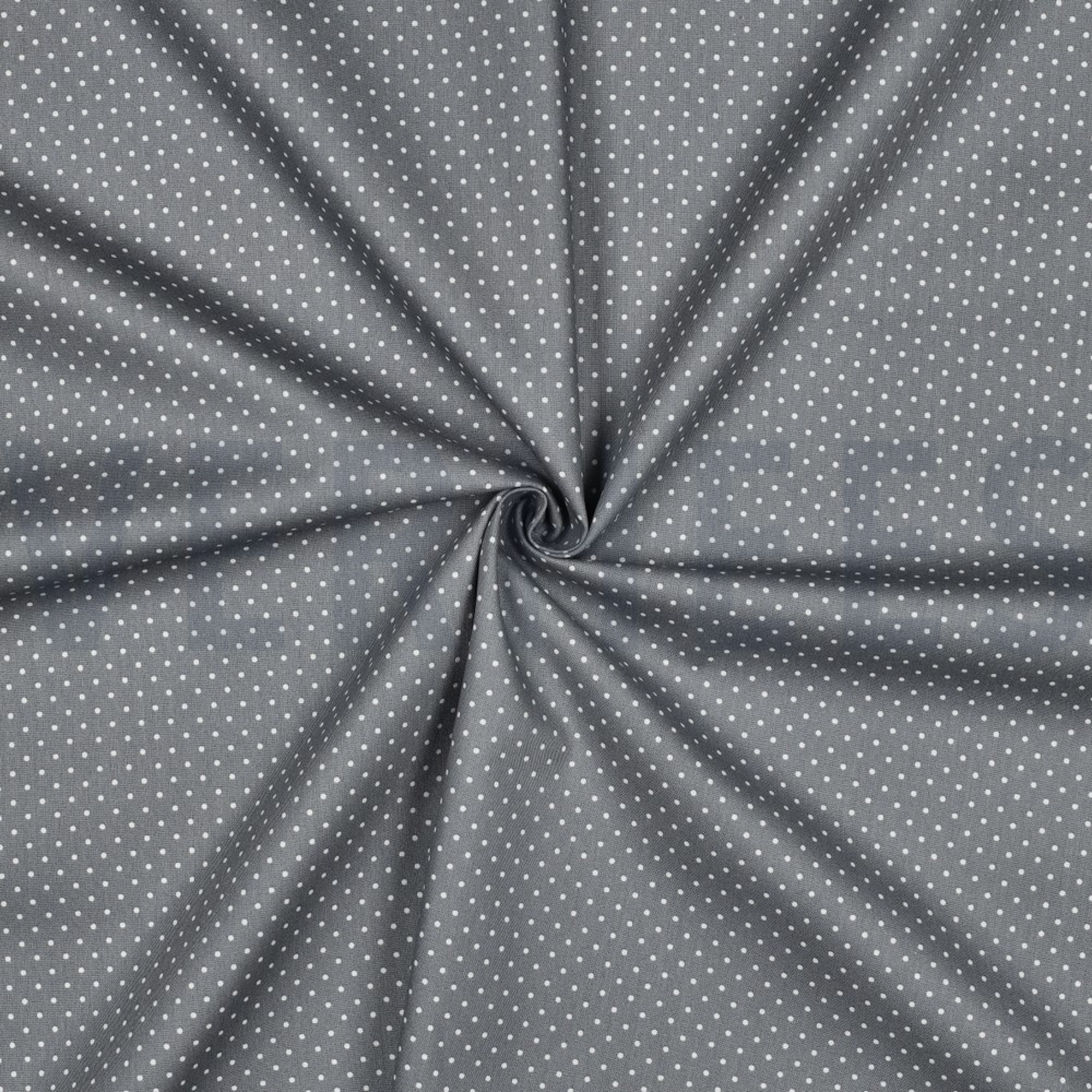 POPLIN PETIT DOTS GREY (high resolution) #3