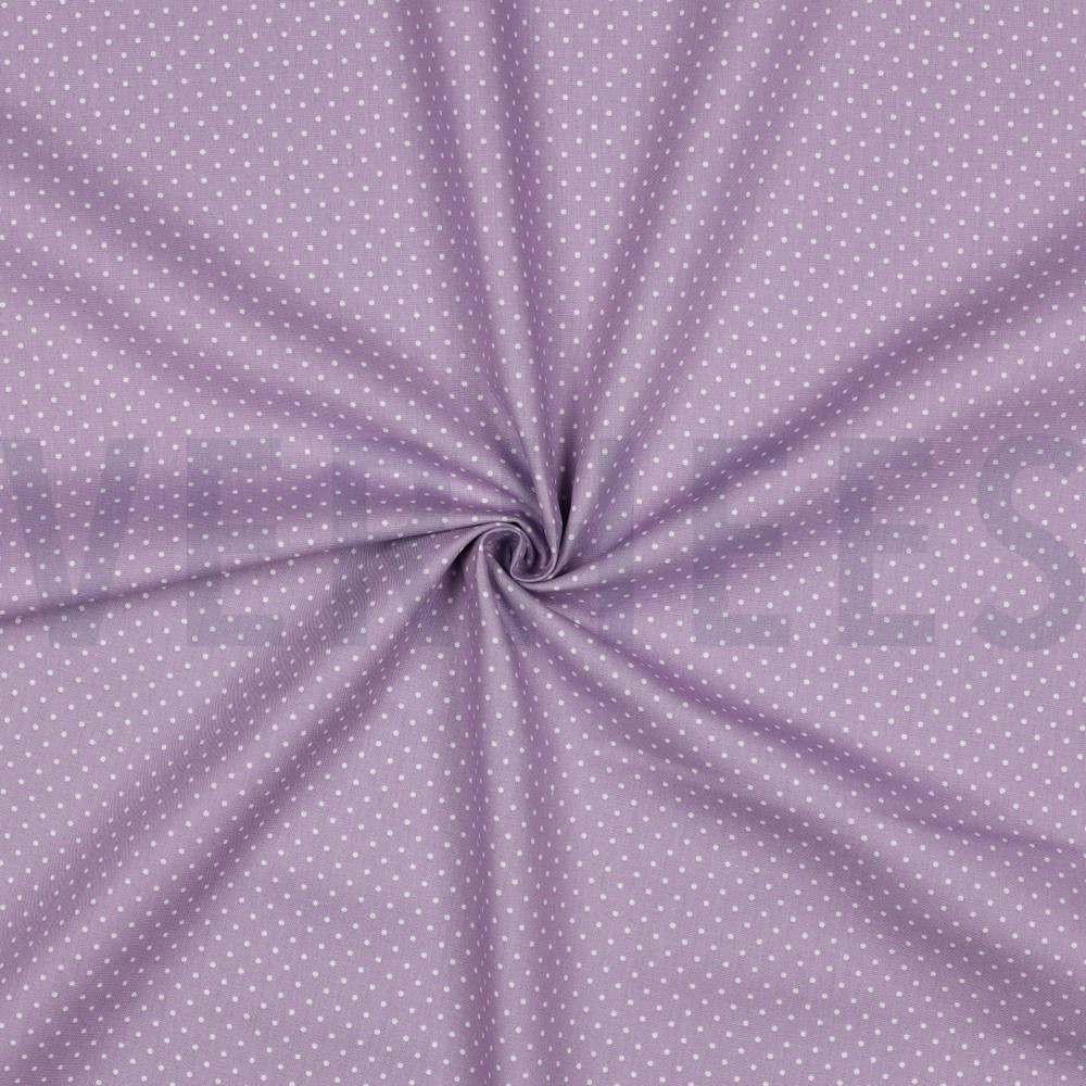 POPLIN PETIT DOTS LILAC #7