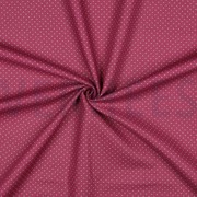 BAUMWOLLE POPELINE KLEINE PUNKTE MAUVE (thumbnail) #3