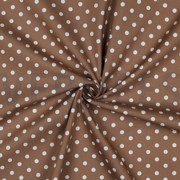 POPLIN DOTS TAUPE (thumbnail) #3