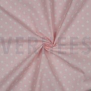 BAUMWOLLE POPELINE PUNKTE HELLROSA (thumbnail) #3