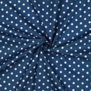 POPLIN DOTS BLUE (thumbnail) #3