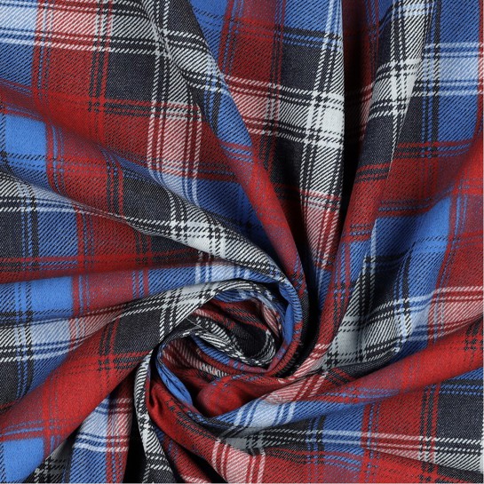 JEANS CHECKS BLUE #7