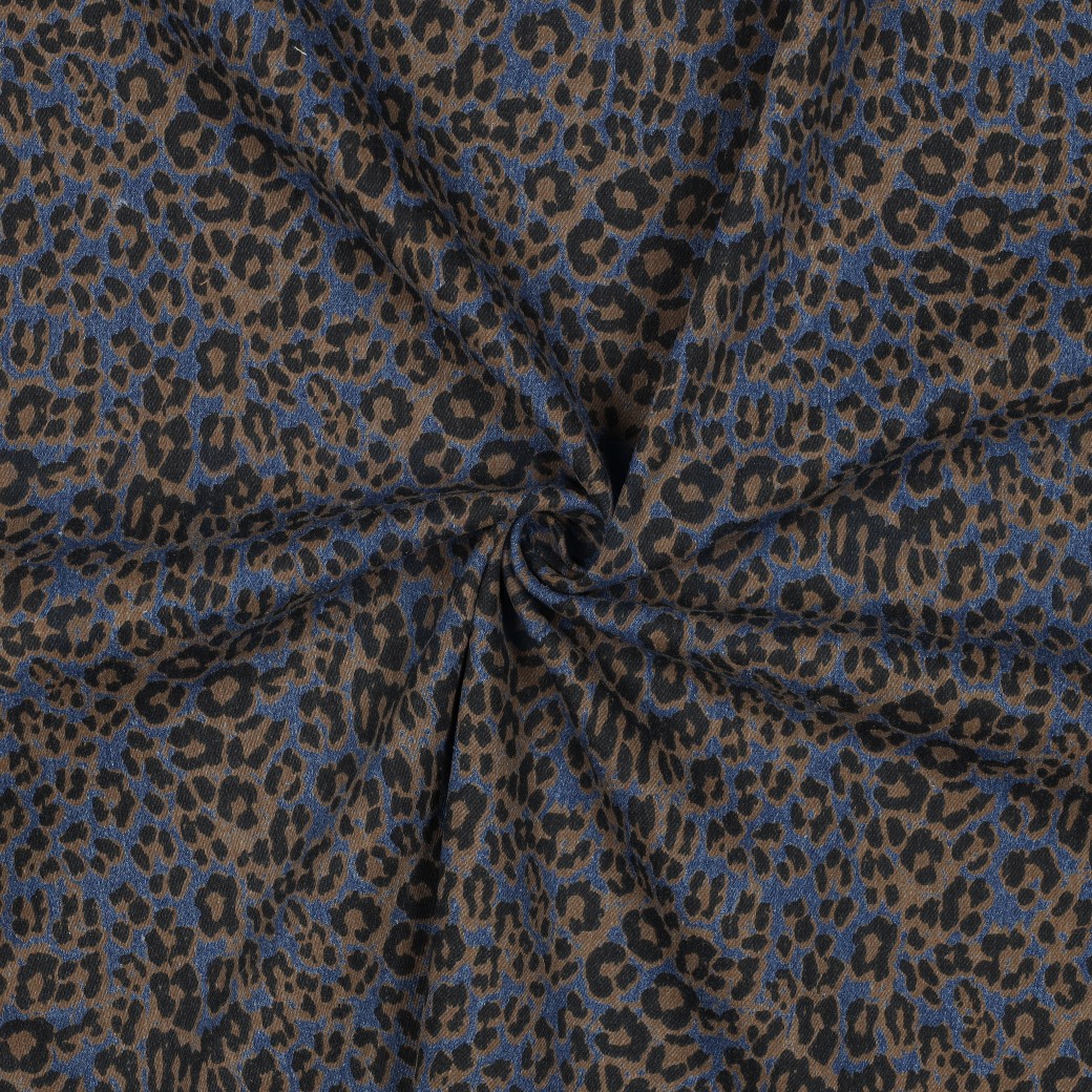 DENIM DIERENHUID DONKER MARINE #7
