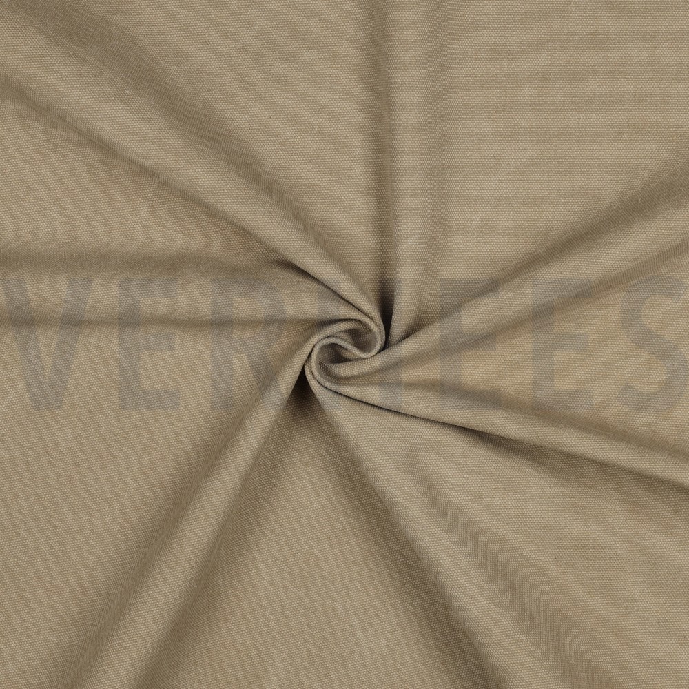 CANVAS STONEWASHED BEIGE #7