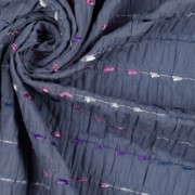 CRINKLE COTTON DOBBY STRIPES JEANS (thumbnail) #3