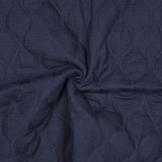 DOUBLE GAUZE QUILT MARINEBLAUW (thumbnail) #3