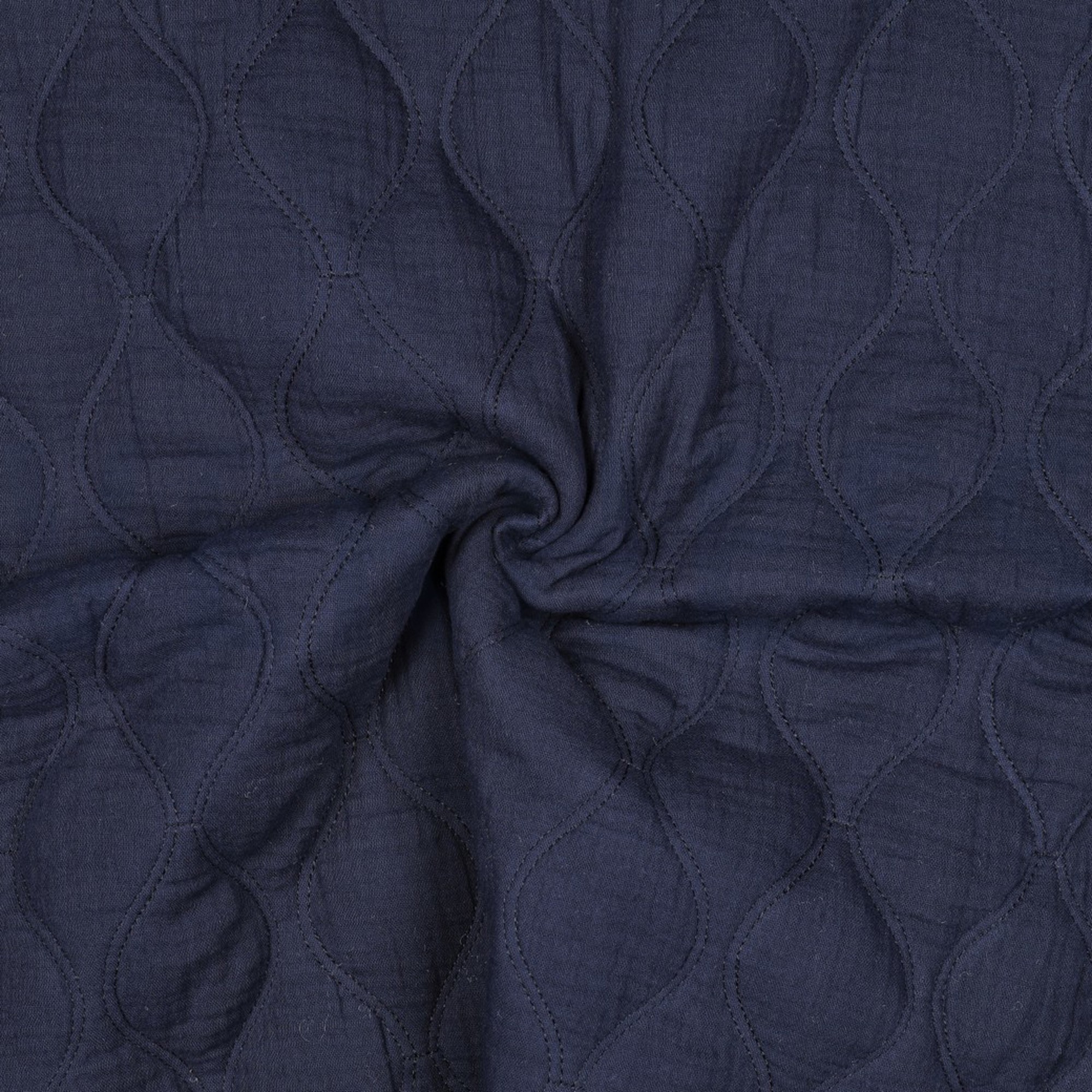 DOUBLE GAUZE QUILT MARINEBLAUW (high resolution) #3