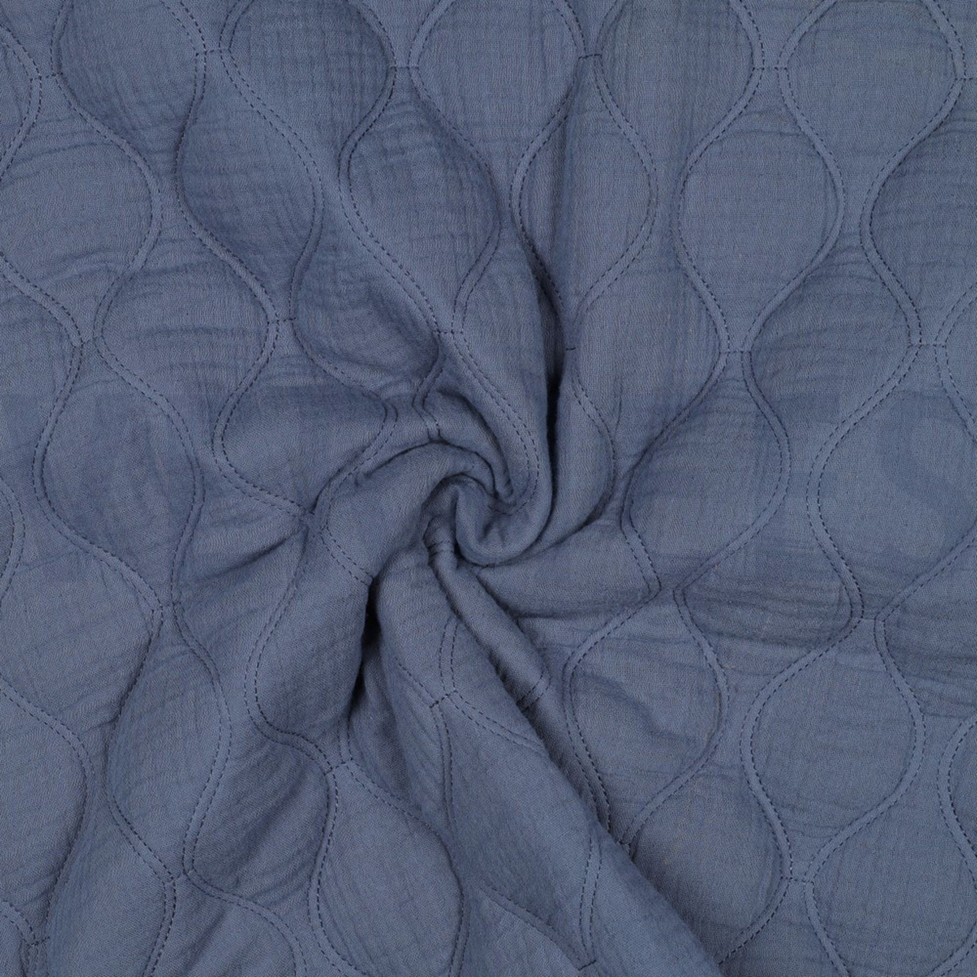 DOUBLE GAUZE QUILT JEANSBLAUW (high resolution) #3