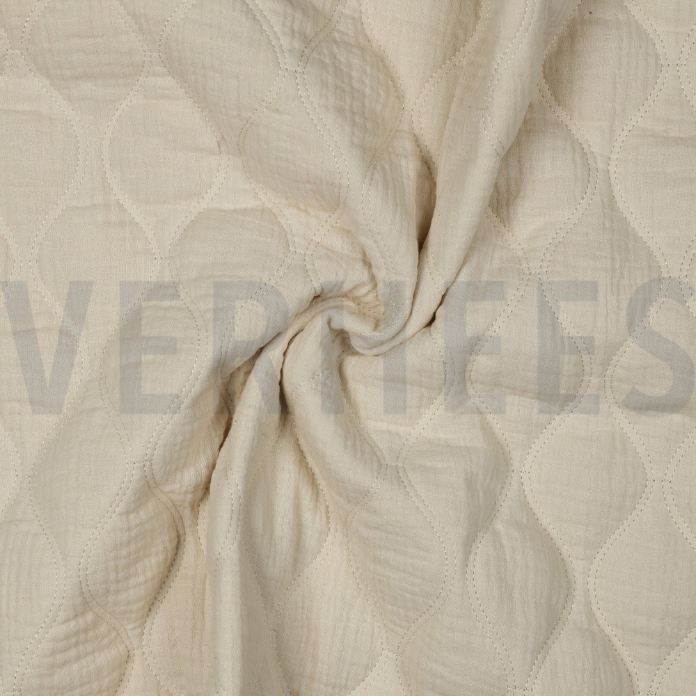 MUSSELIN QUILT NATUR #7