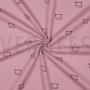 WAFFLE JERSEY BEARS MAUVE (thumbnail) #3