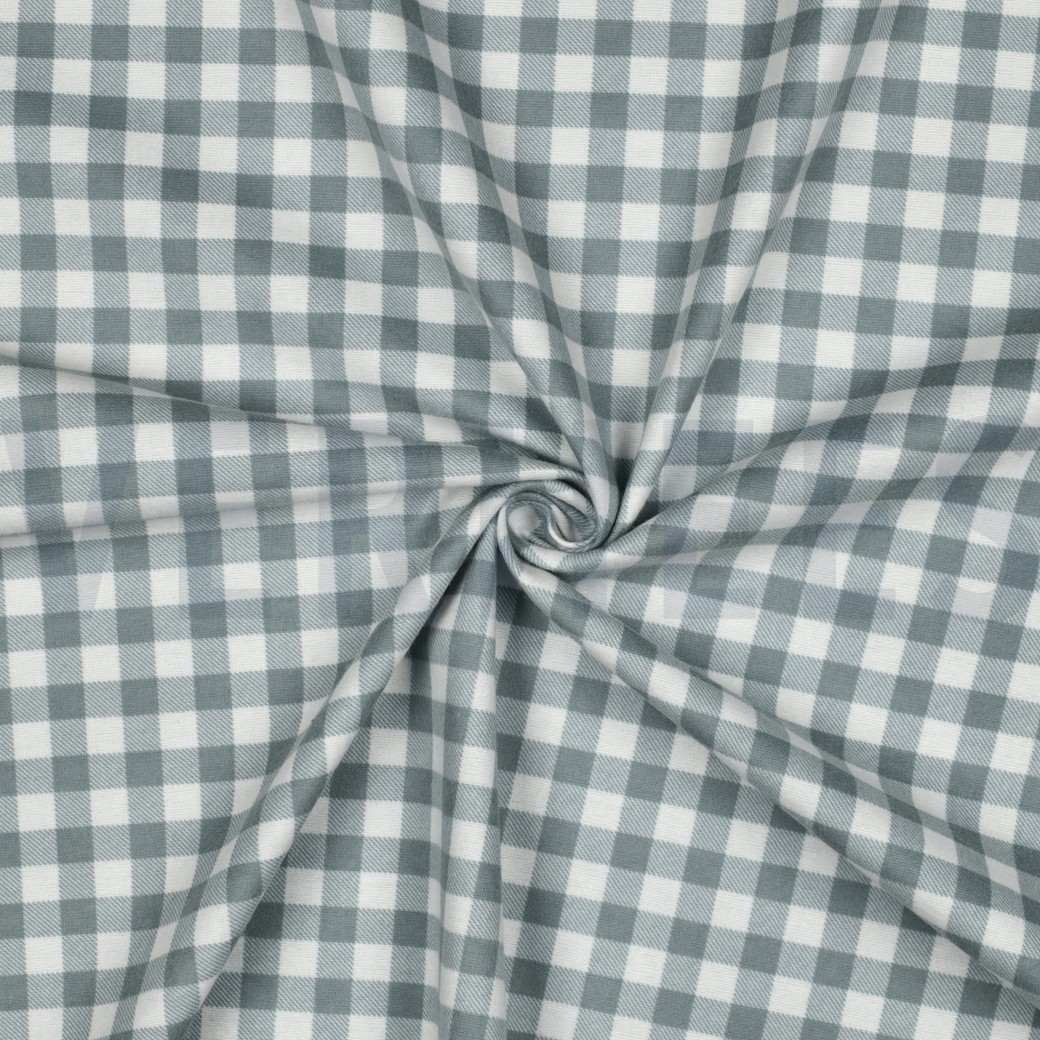 FLANNEL CHECKS SAGE #7
