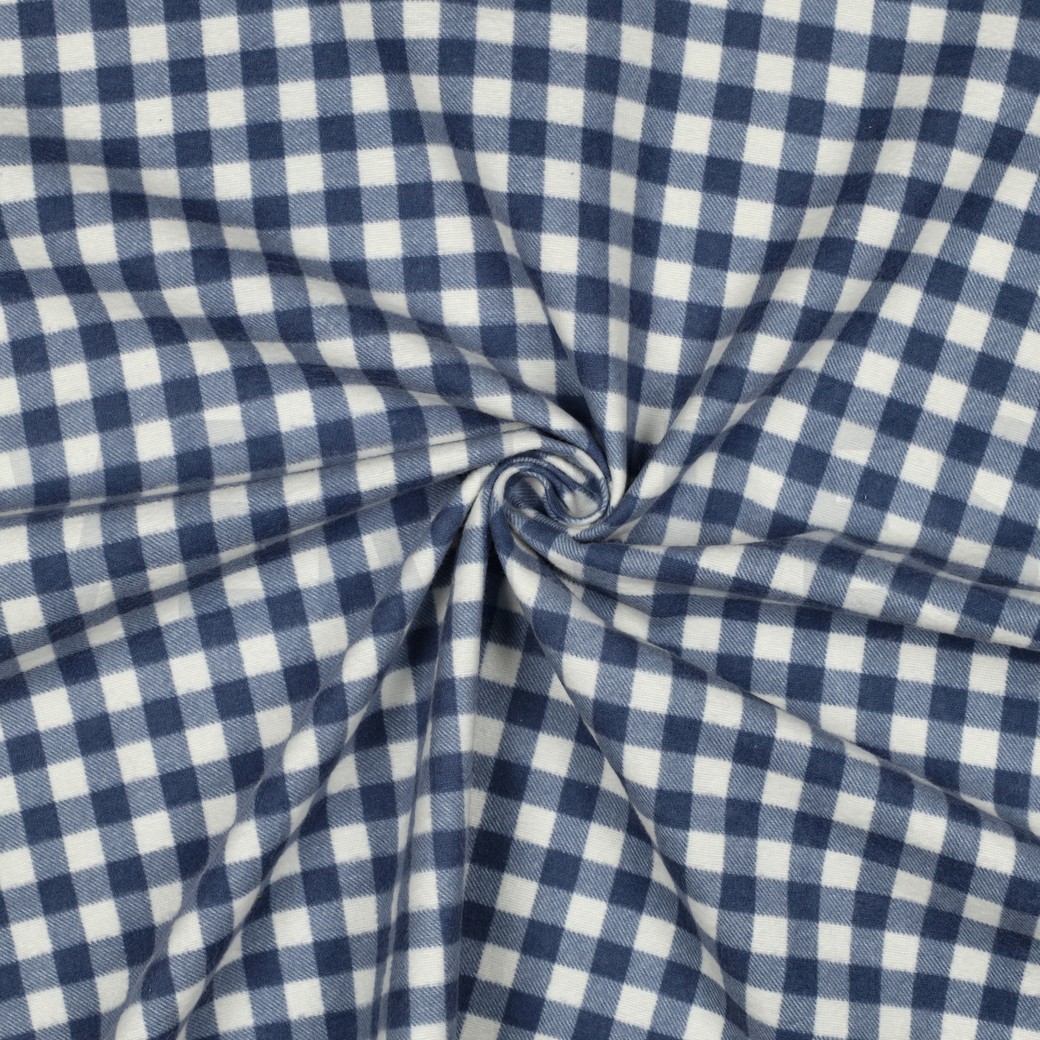 FLANEL RUITEN BLAUW #7