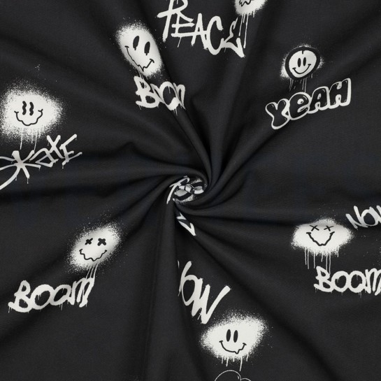 SOFTSHELL DIGITAL GRAFFITI NOIR #7