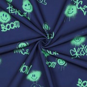 SOFTSHELL DIGITAL GRAFFITI BLEU MARINE (thumbnail) #3