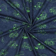 JERSEY DIGITAL WORK VEHICLES NAVY (thumbnail) #3