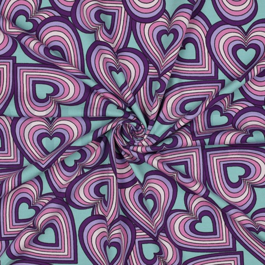 JERSEY HERZEN DUNKEL MINZE #7