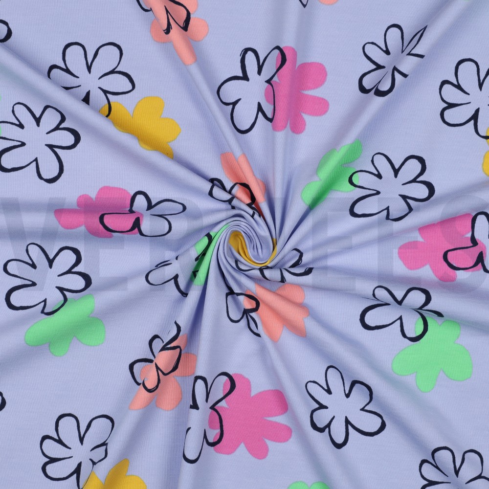 JERSEY BLOEMEN LAVENDEL #7