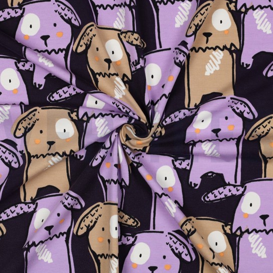 JERSEY HONDEN DONKERPAARS #7