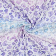 DOUBLE GAZE DE COTON PEAU D’ANIMAL BLANC (thumbnail) #3