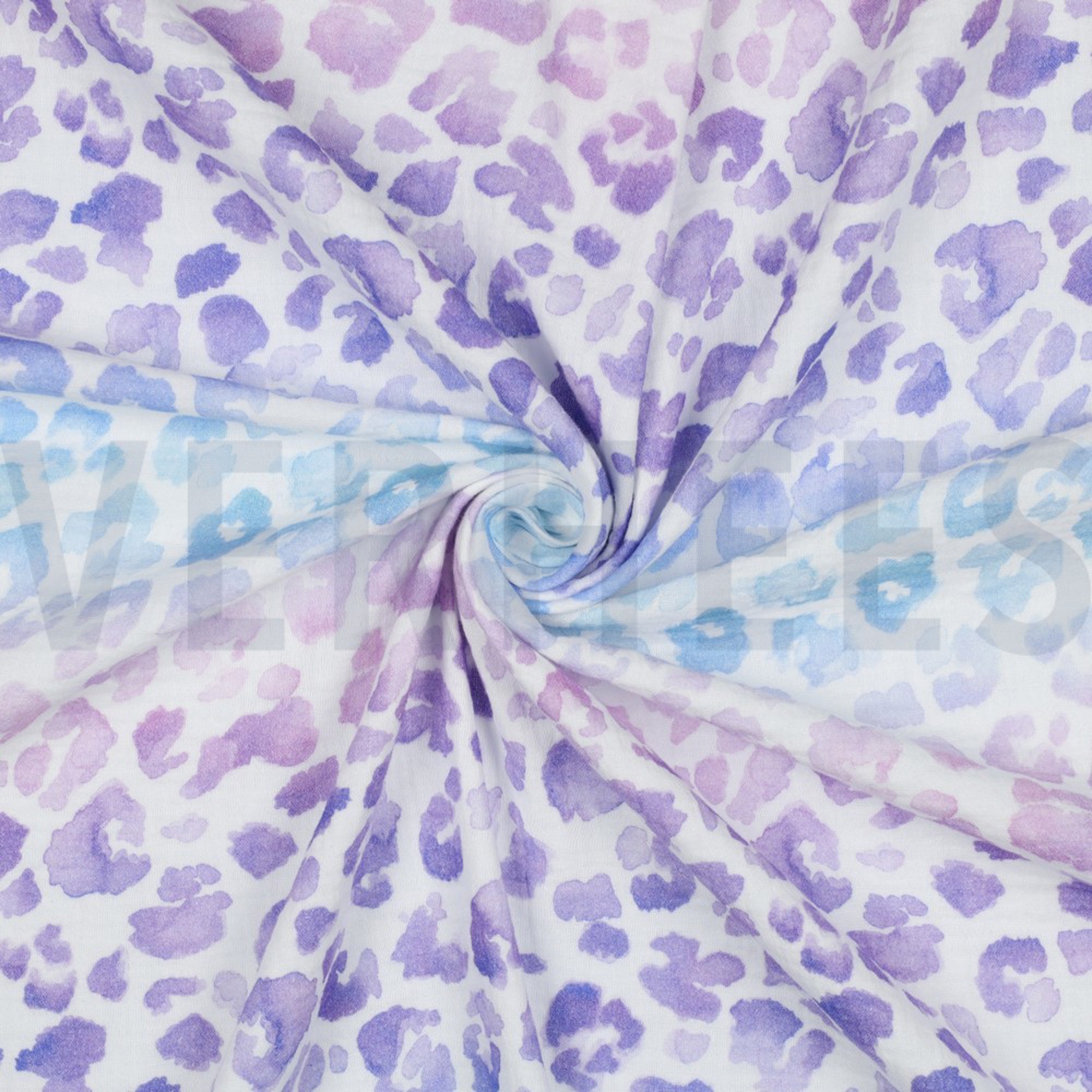 DOUBLE GAZE DE COTON PEAU D’ANIMAL BLANC (high resolution) #3