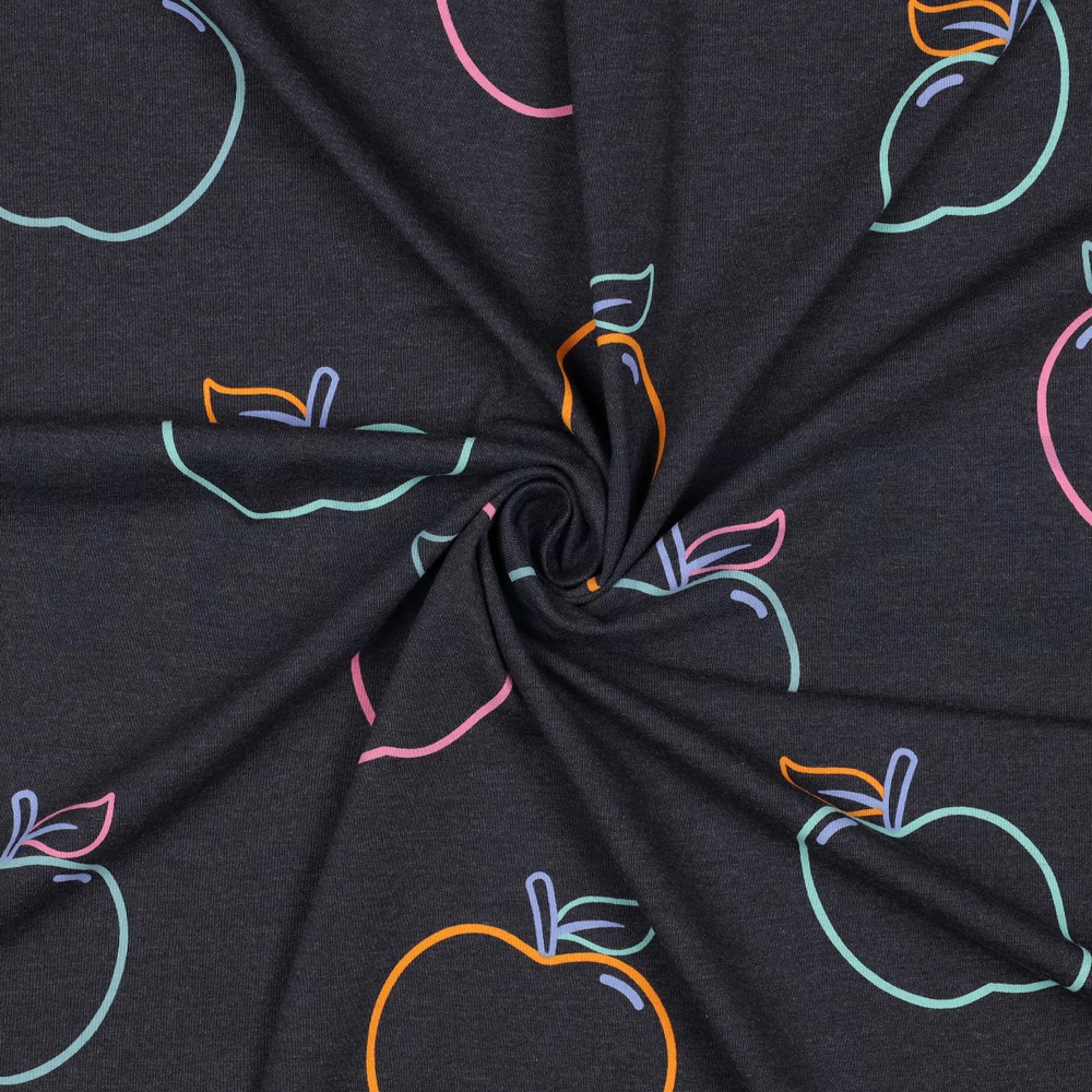 JERSEY GEMÊLEERD APPELS ANTRACIET #7