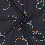 JERSEY MELANGE ÄPFEL ANTHRAZIT (thumbnail) #3