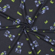 JERSEY MELANGE RENNWAGEN ANTHRAZIT (thumbnail) #3