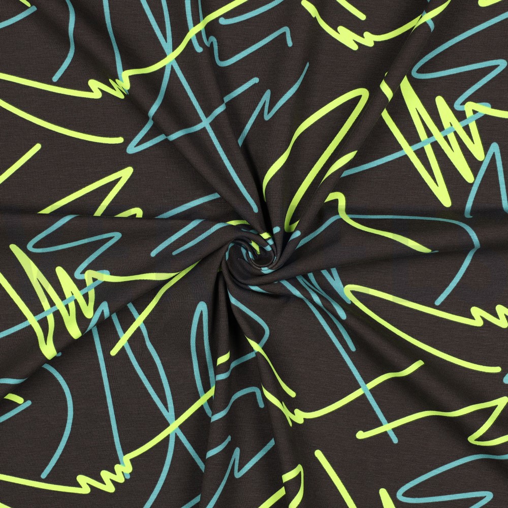 JERSEY NEON ABSTRACT ANTRACIET #7
