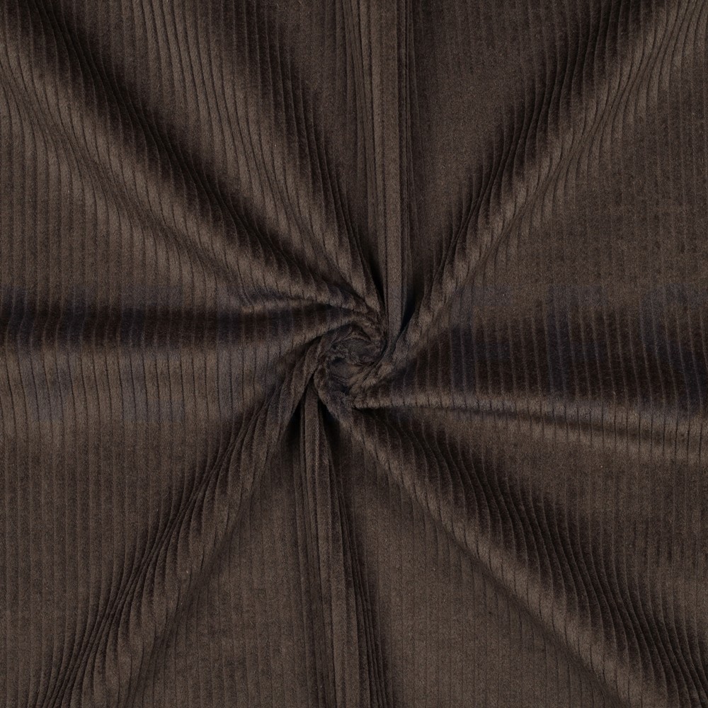 GEWASSEN RIBCORDUROY 4.5W DONKERBRUIN #7