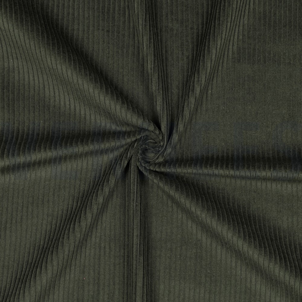 GEWASSEN RIBCORDUROY 4.5W JACHTGROEN #7