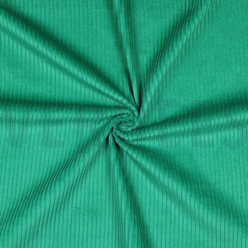 GEWASSEN RIBCORDUROY 4.5W GROEN #7