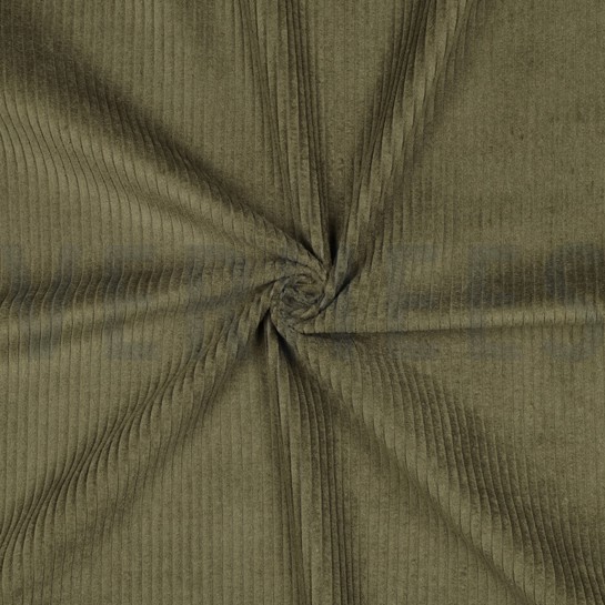 GEWASCHEN CORD 4.5W ARMEEGRÜN #7