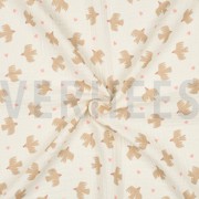 DOUBLE GAUZE GOTS BIRDS NATURAL (thumbnail) #3