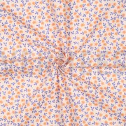 POPLIN GOTS FLOWERS PEACH (thumbnail) #3