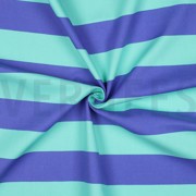 CANVAS STREPEN MINT/BLAUW (thumbnail) #3