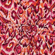 VISCOSE STRETCH IKAT FUCHSIA (thumbnail) #3