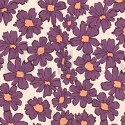 JOGGING FLOWERS LIGHT SAND (thumbnail) #3