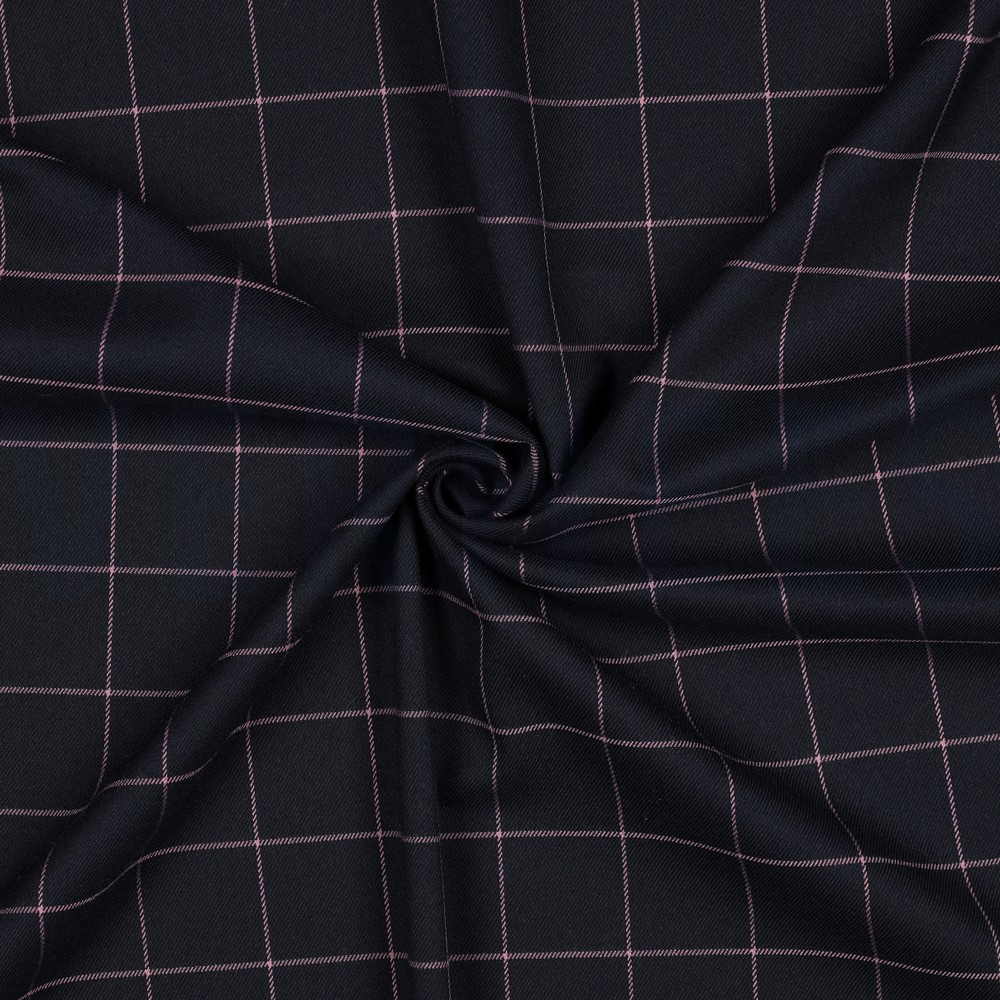 CHECKS NAVY/PINK #7
