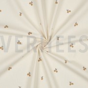 BAUMWOLLE POPELINE GOTS NATURAL FRÜCHTE NATUR (thumbnail) #3