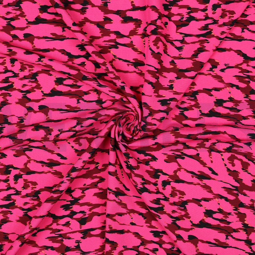 VISCOSE RADIANCE PEAU D’ANIMAL FUCHSIA #7