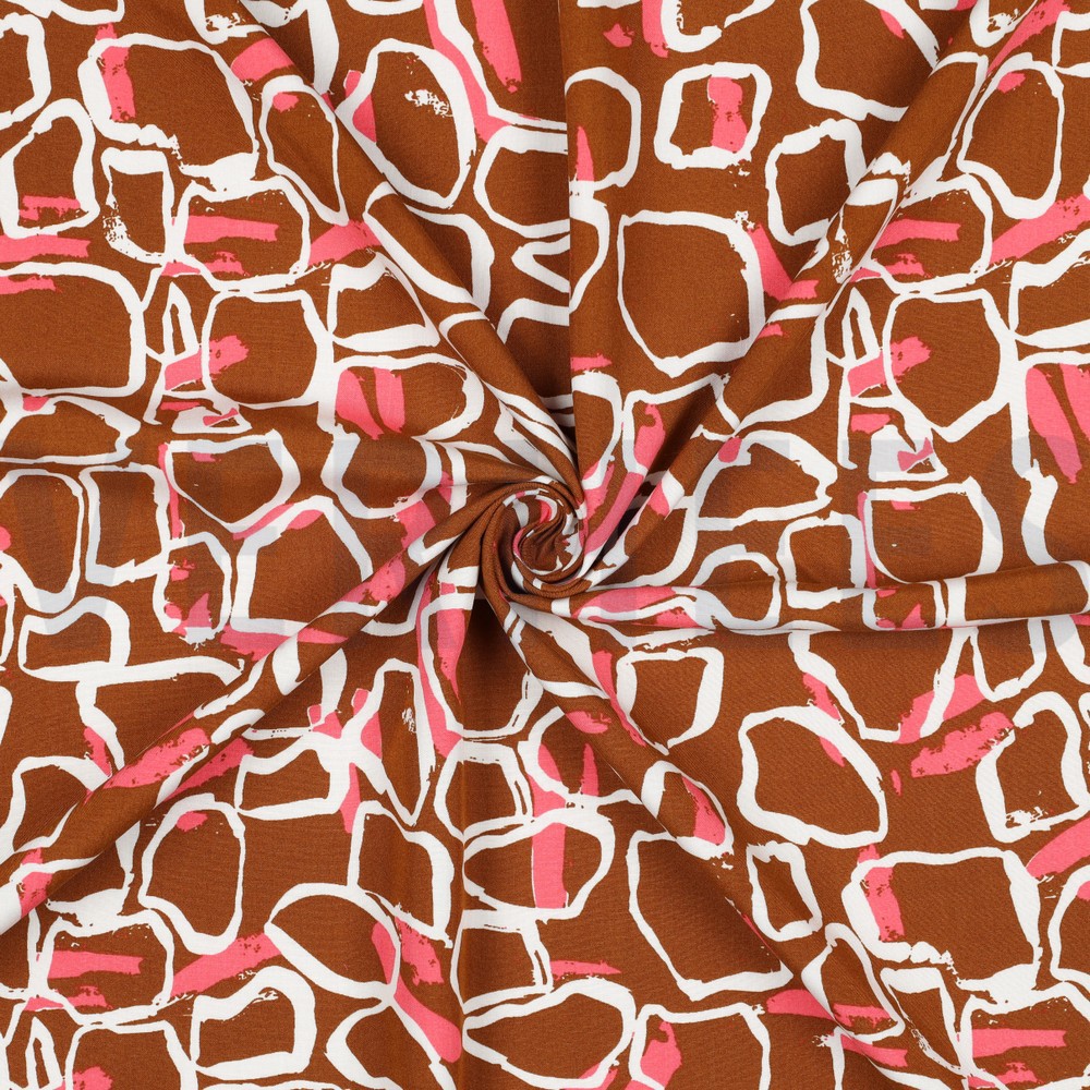 VISCOSE RADIANCE ABSTRACT KARAMEL #7